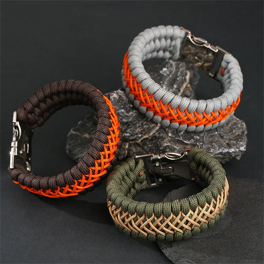 Braided Survival Paracord Bracelet