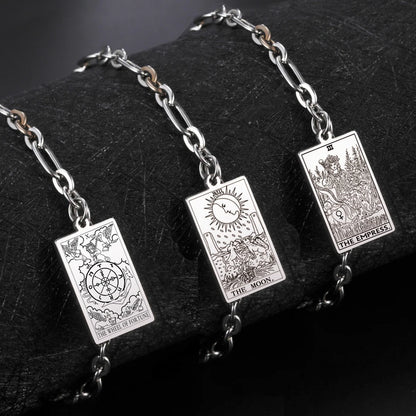 Tarot Card Charm Bracelet