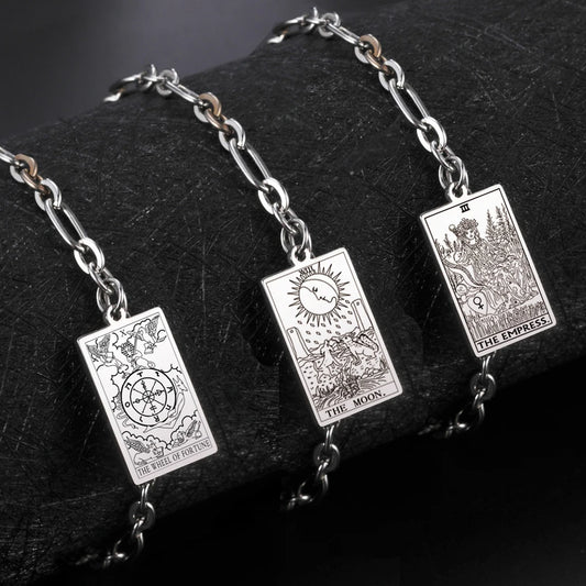 Tarot Card Charm Bracelet