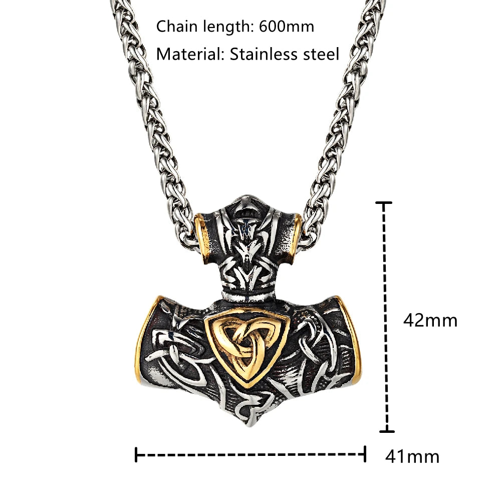Viking Amulet Pendant Necklace