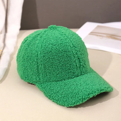 Plush Baseball Cap