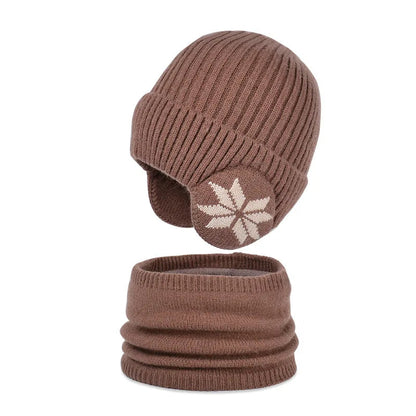 Kids Beanie Hat and Neck Warmer Set