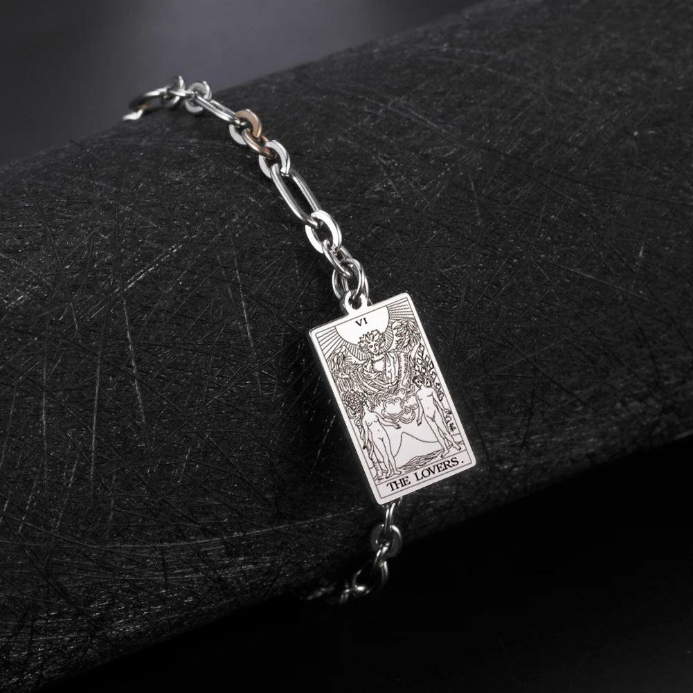 Tarot Card Charm Bracelet