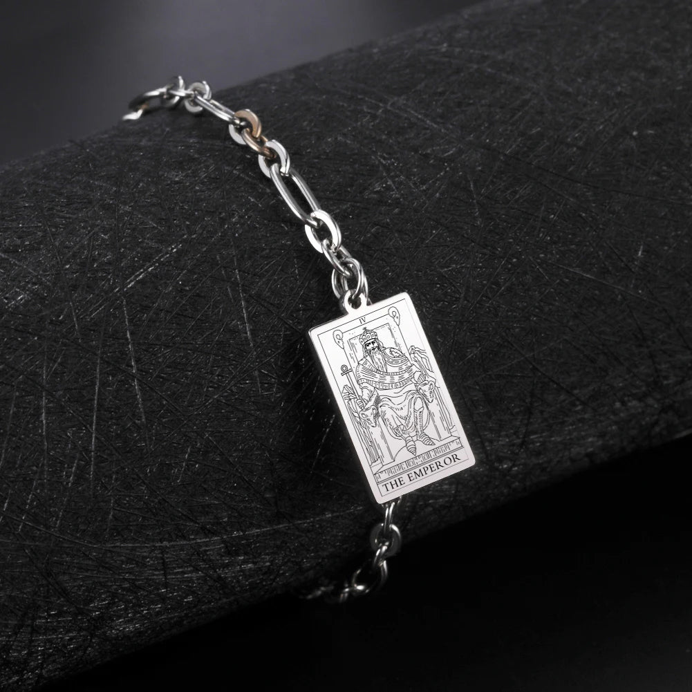 Tarot Card Charm Bracelet