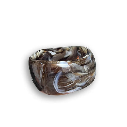 Vintage Resin Bangle Bracelet