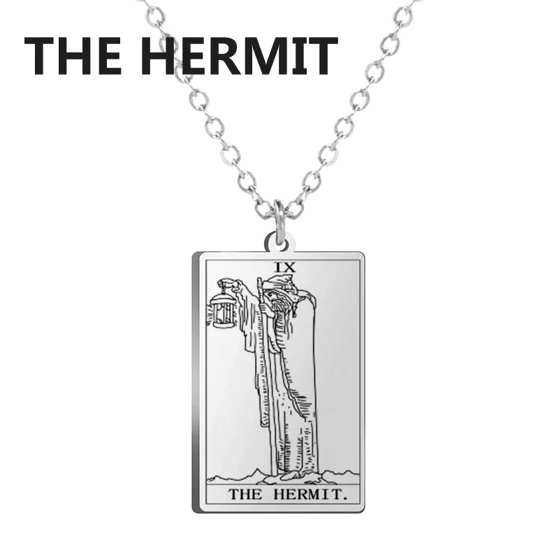 Tarot Card Pendant Necklace