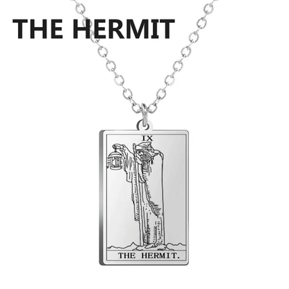 Tarot Card Pendant Necklace