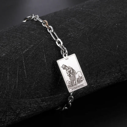 Tarot Card Charm Bracelet