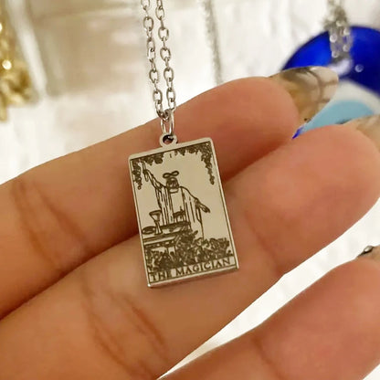 Tarot Card Pendant Necklace