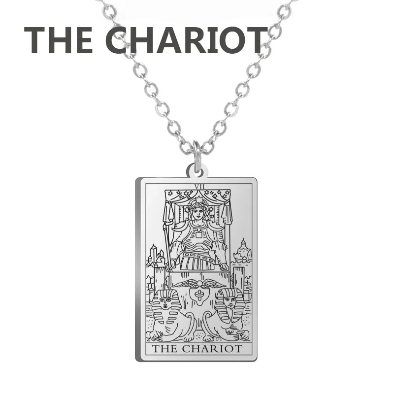 Tarot Card Pendant Necklace
