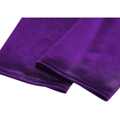 Close-up of a purple fabric with a plain background