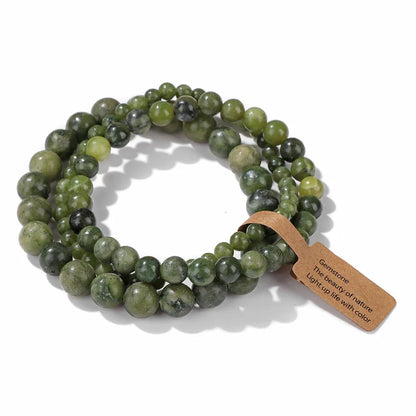 3pcs Set - Natural Agate Stone Bracelet