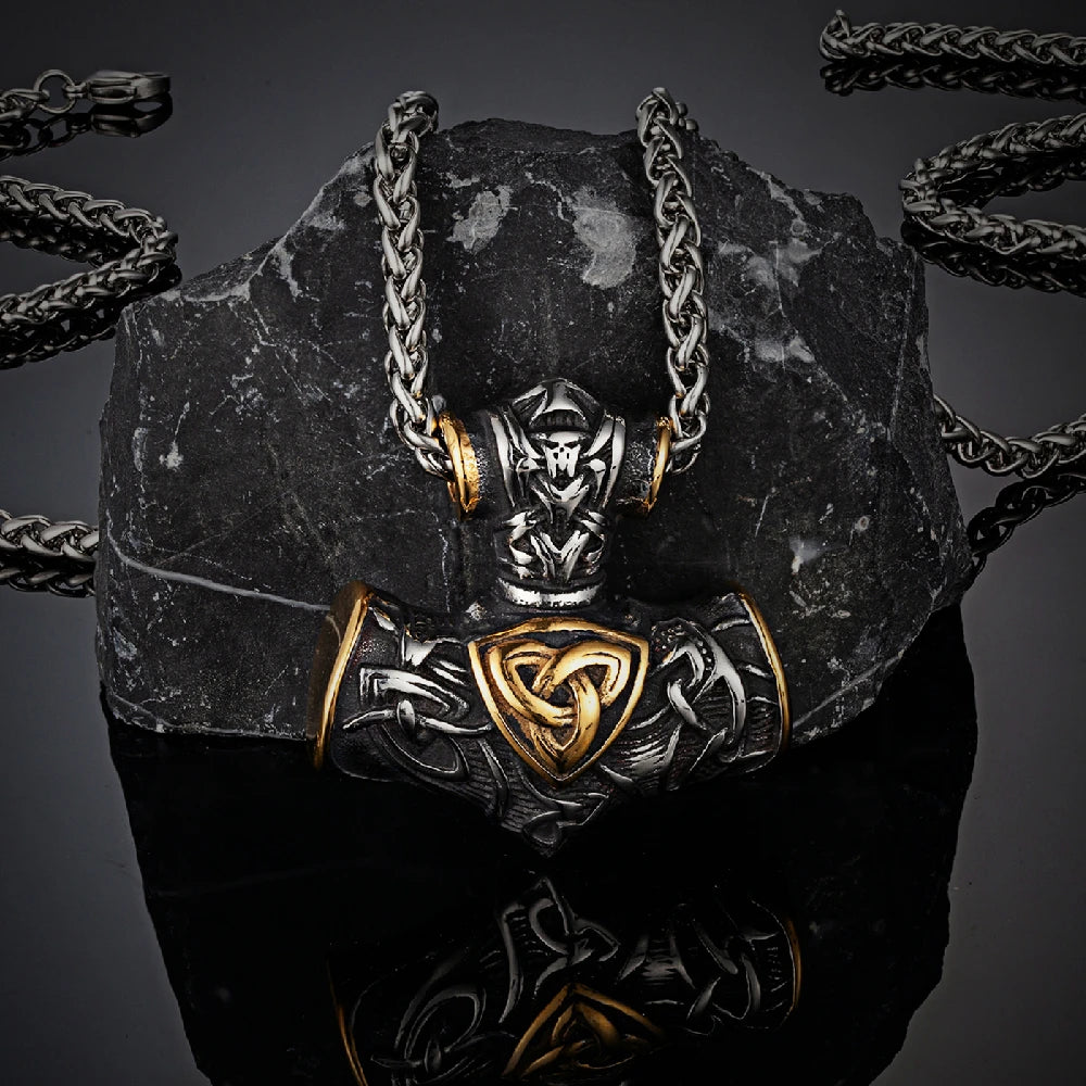 Viking Amulet Pendant Necklace