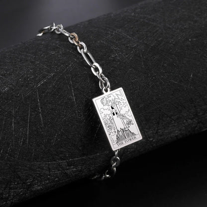 Tarot Card Charm Bracelet