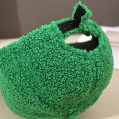 Plush Baseball Cap