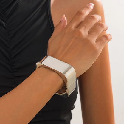 Square Cuff Bangle Bracelet