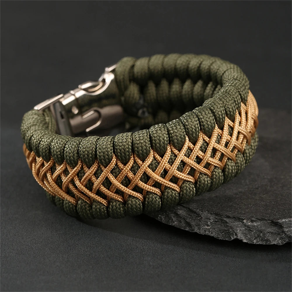 Braided Survival Paracord Bracelet