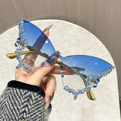 Diamond Butterfly Sunglasses
