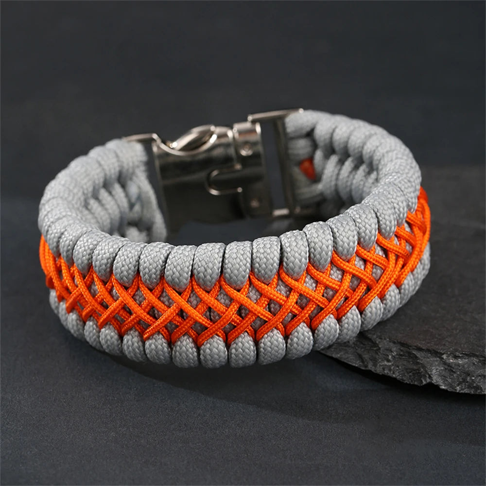 Braided Survival Paracord Bracelet