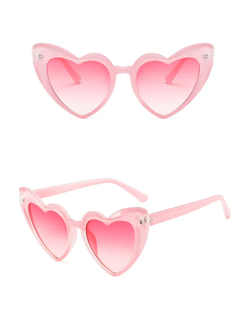 Trendy Heart-Shaped Sunglasses