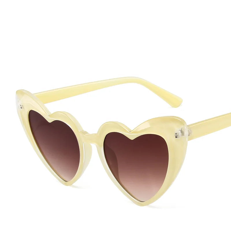 Trendy Heart-Shaped Sunglasses