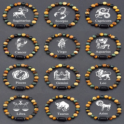 Zodiac Signs Constellation Bracelet - Multicolour