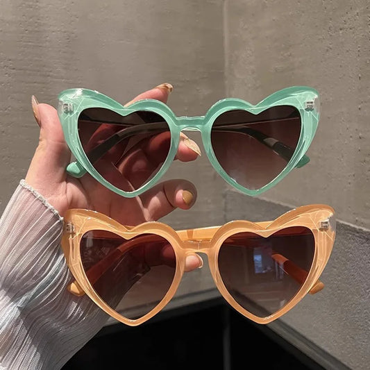Trendy Heart-Shaped Sunglasses