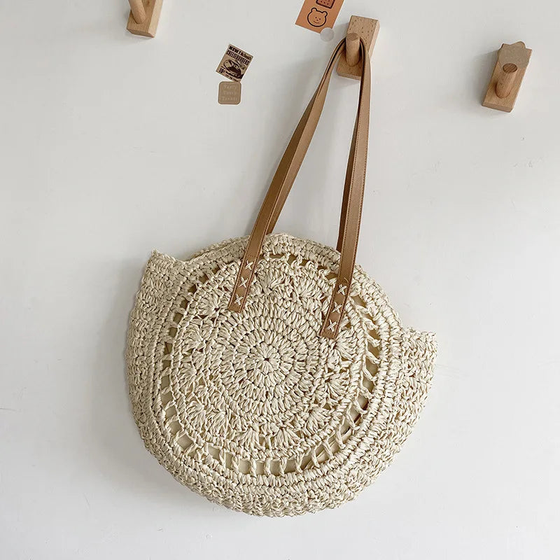 Bohemian Stylish Straw Beach Shoulder Bag