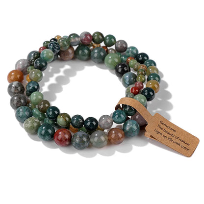 3pcs Set - Natural Agate Stone Bracelet