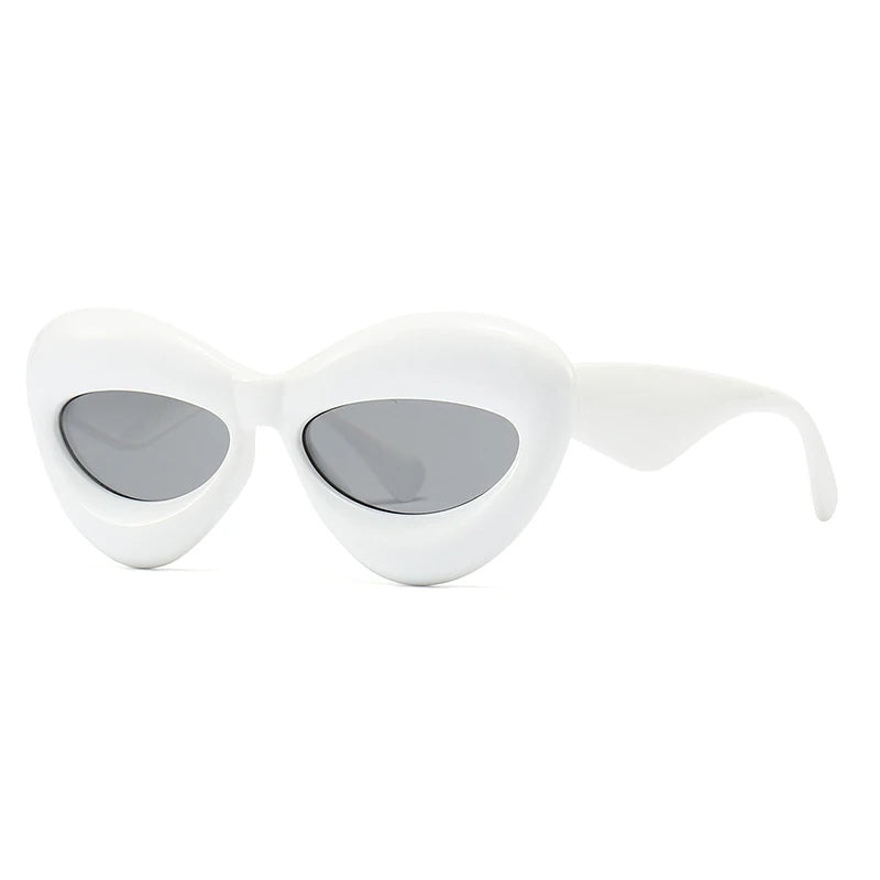 Oversized Lip-Shaped Sunglasses