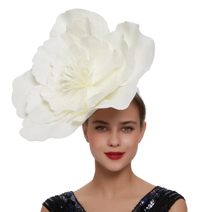 Large Floral Fascinator Headband