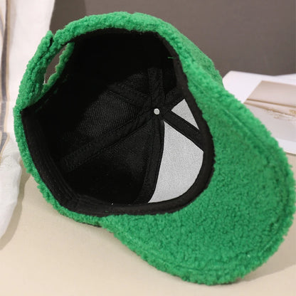 Plush Baseball Cap