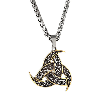 Celtic Knot Trinity Pendant Necklace