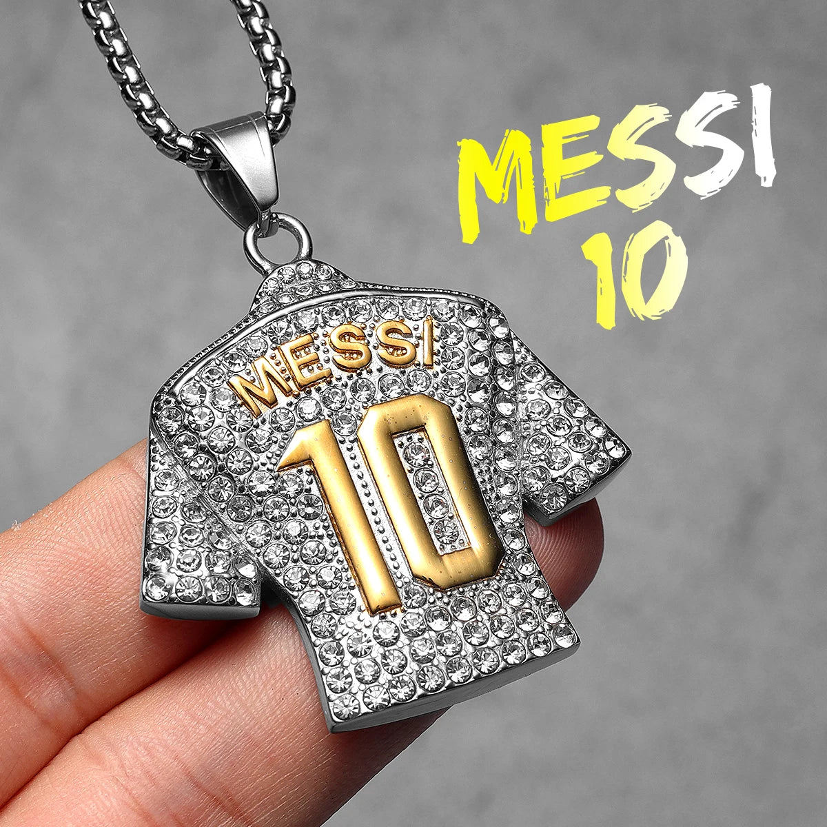 Football Jersey Pendant Necklace