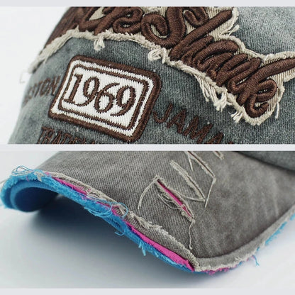 Washed Cotton 1969 Embroidery Baseball Cap