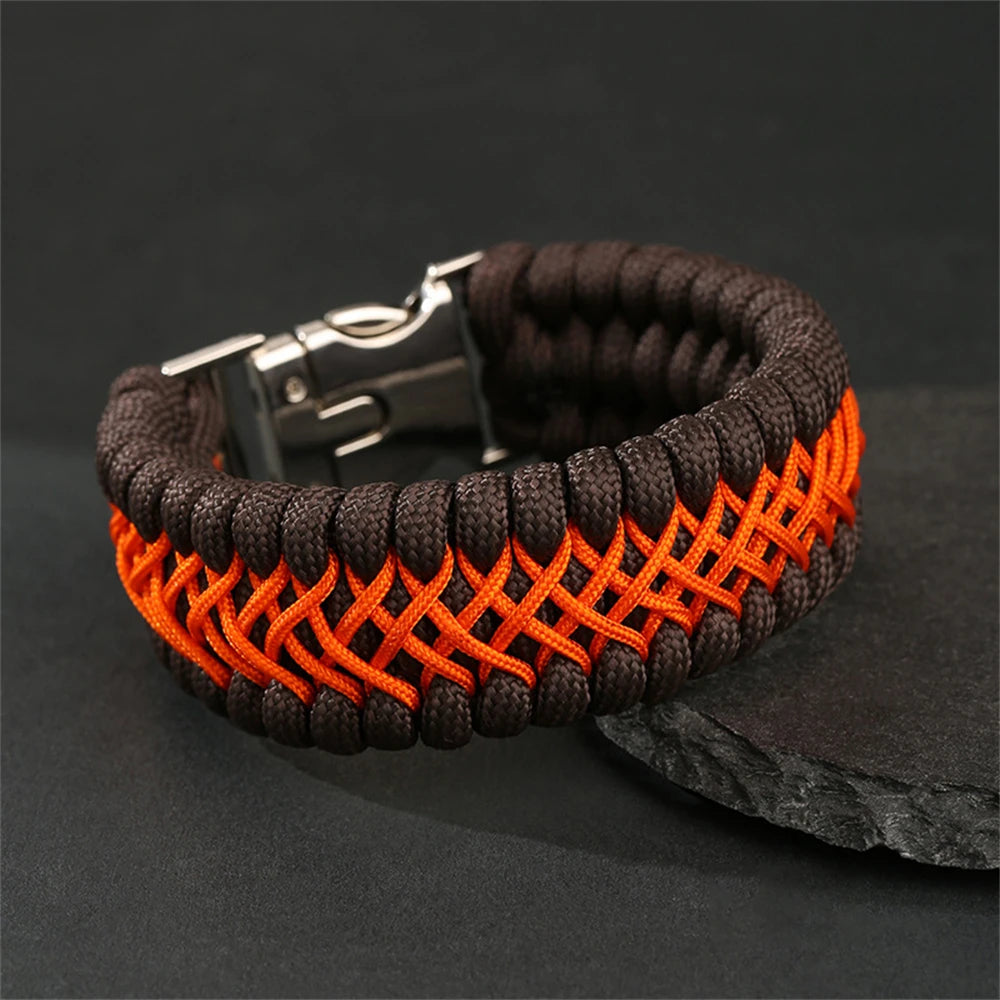 Braided Survival Paracord Bracelet