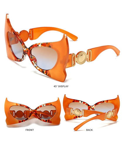 Oversized Cat Eye Vintage Sunglasses