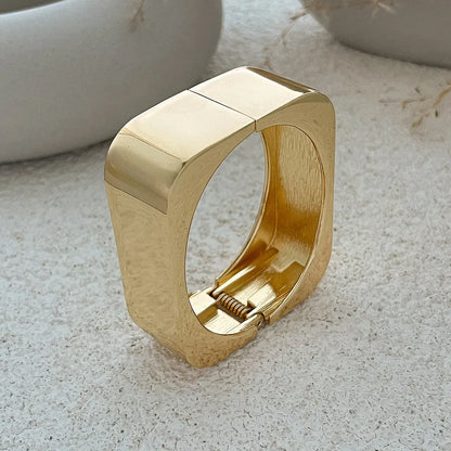 Square Cuff Bangle Bracelet