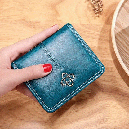 Vintage Mini Leather Wallet