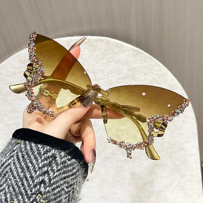 Diamond Butterfly Sunglasses