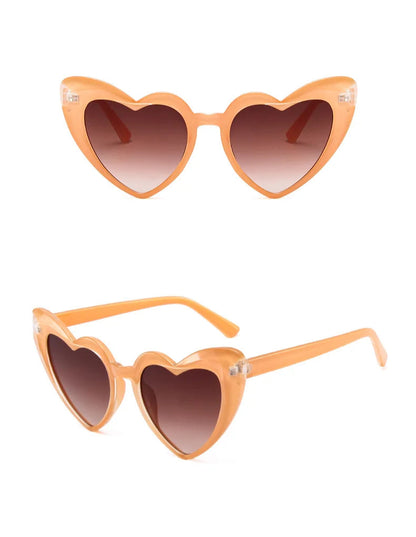 Trendy Heart-Shaped Sunglasses