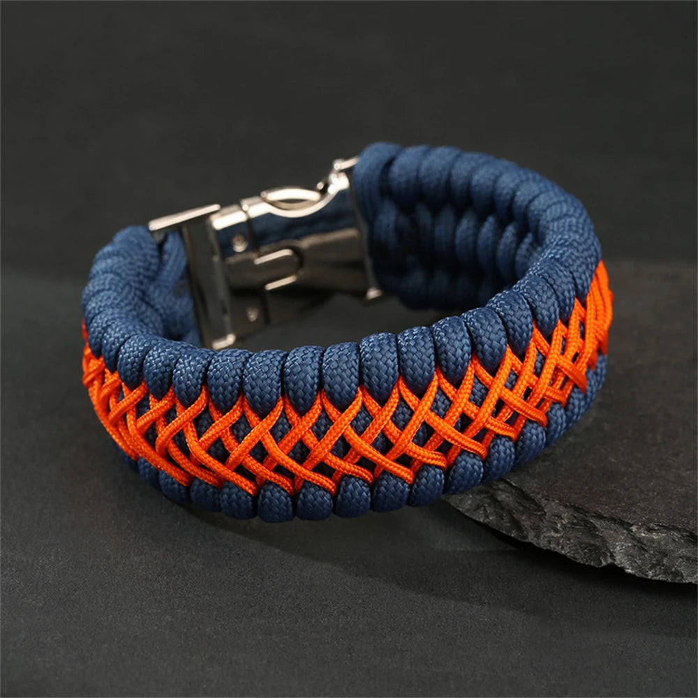 Braided Survival Paracord Bracelet