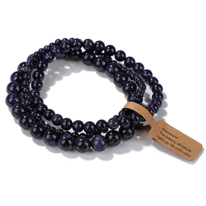 3pcs Set - Natural Agate Stone Bracelet