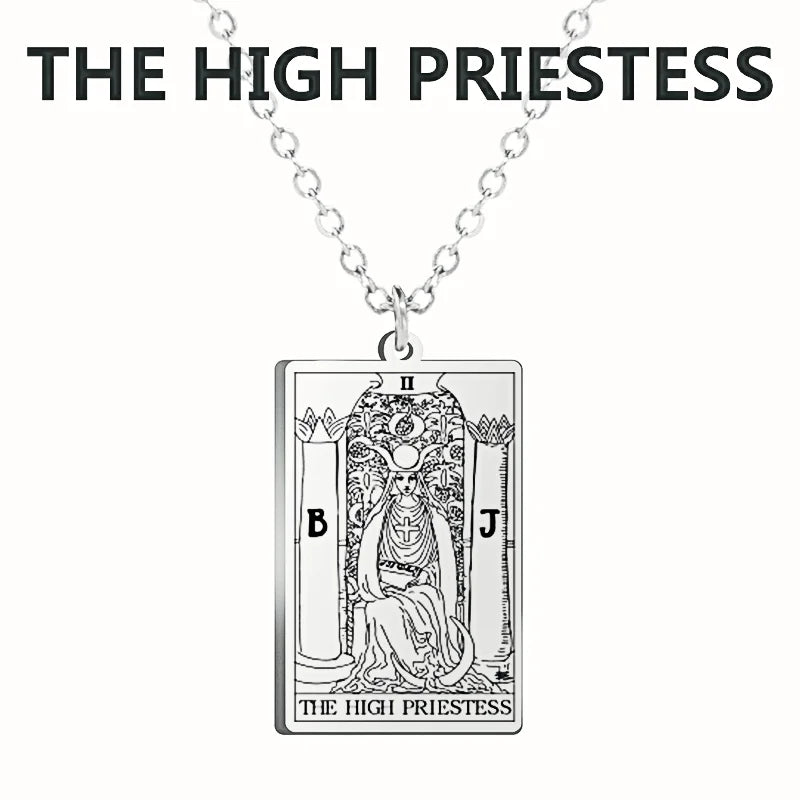 Tarot Card Pendant Necklace