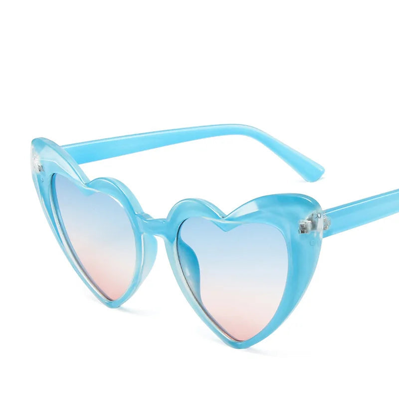 Trendy Heart-Shaped Sunglasses