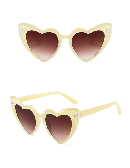 Trendy Heart-Shaped Sunglasses