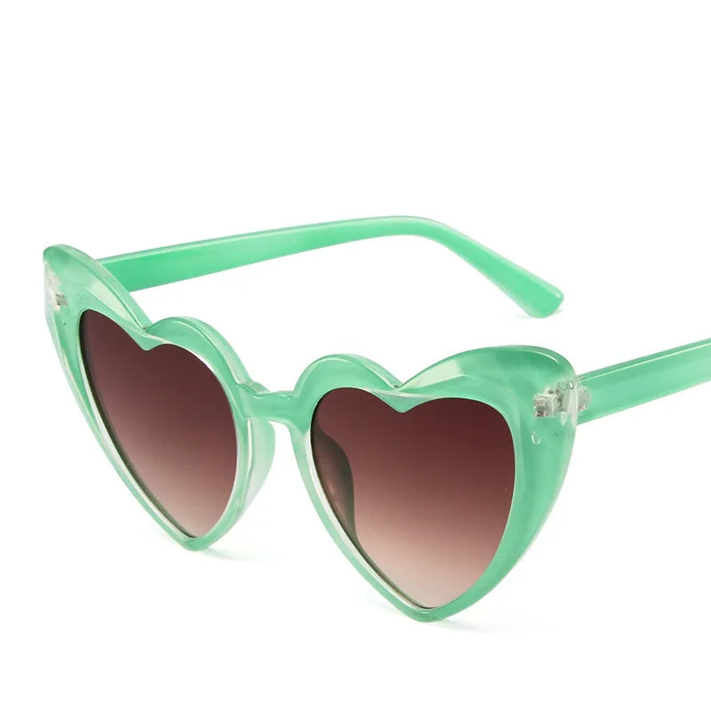 Trendy Heart-Shaped Sunglasses