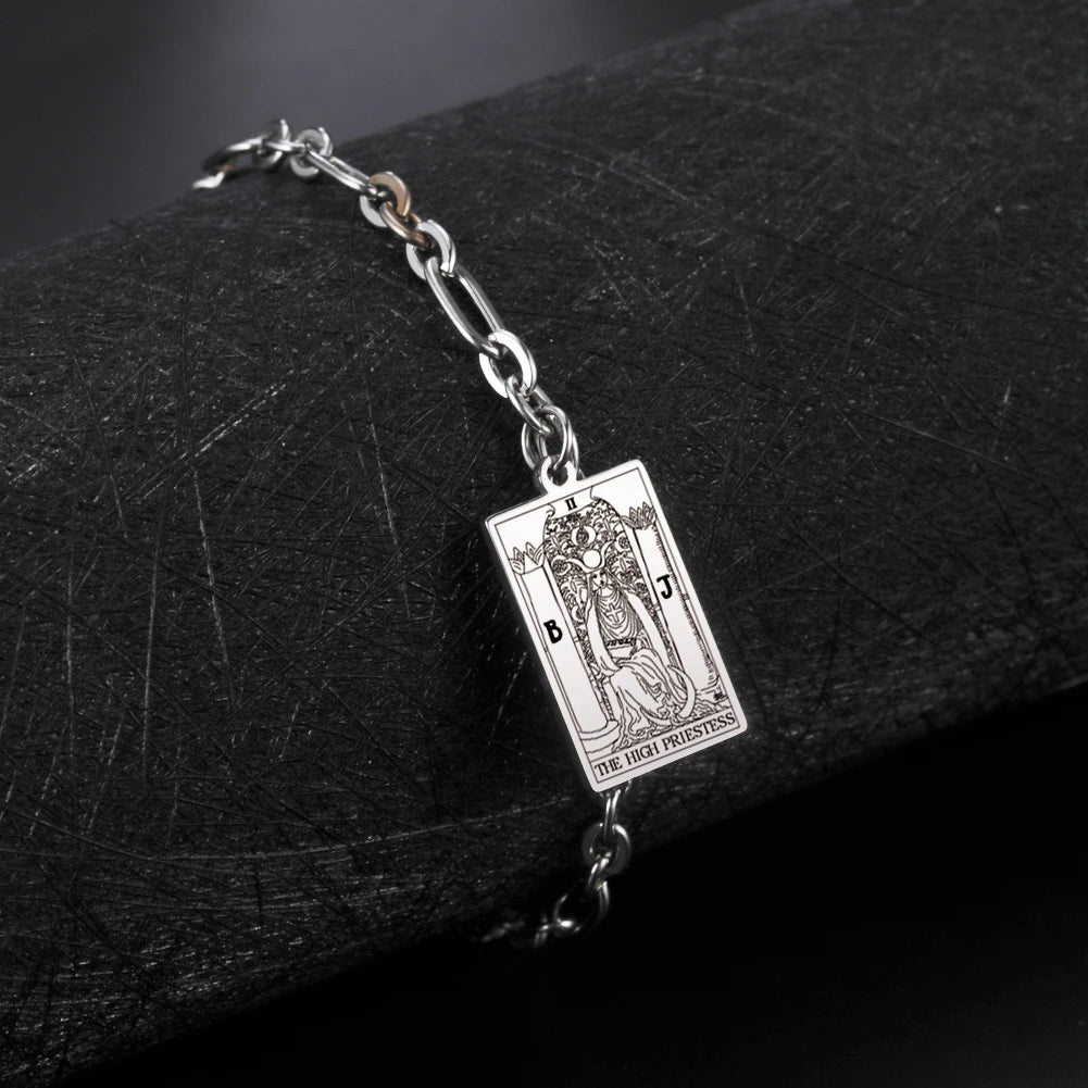 Tarot Card Charm Bracelet