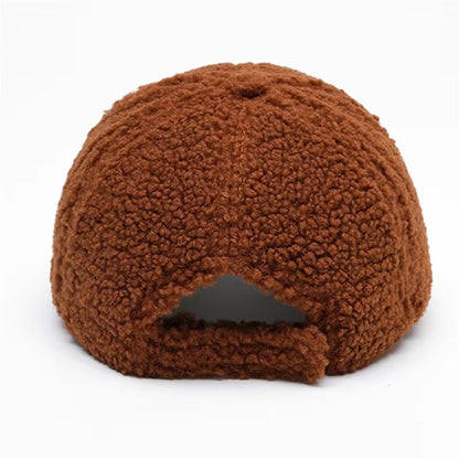 Plush Baseball Cap