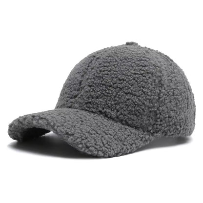 Plush Baseball Cap